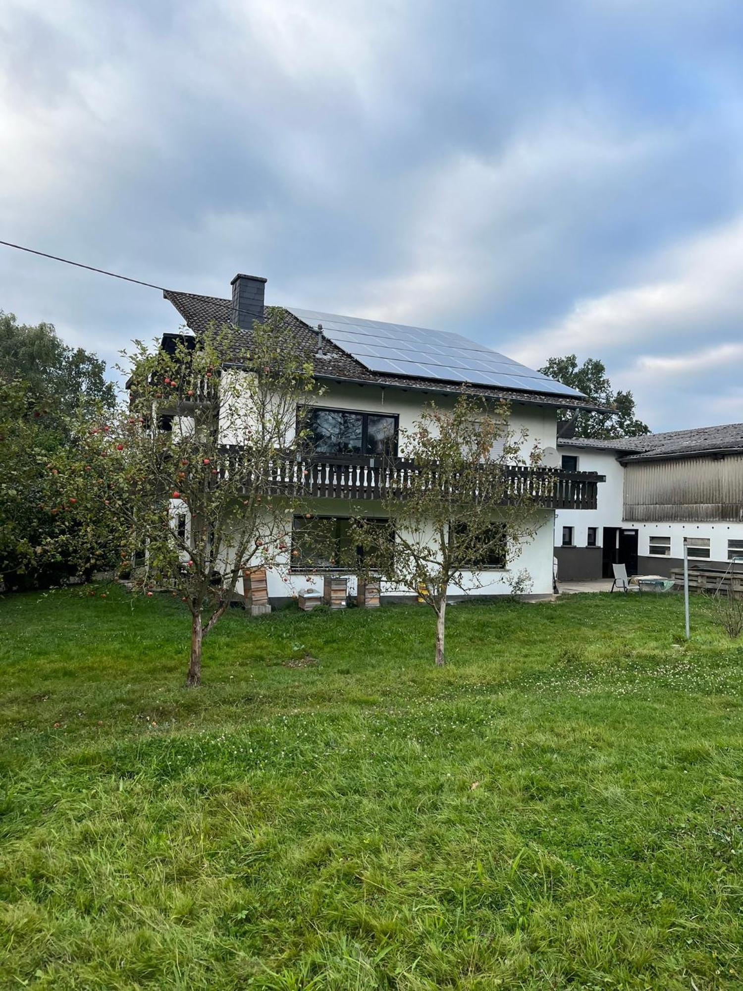Ferienwohnung Auf Dem Bauernhof - Hermanns Lodge Strassenhaus Exteriör bild